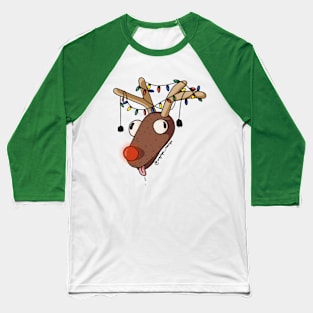 Rudolph the Derp Baseball T-Shirt